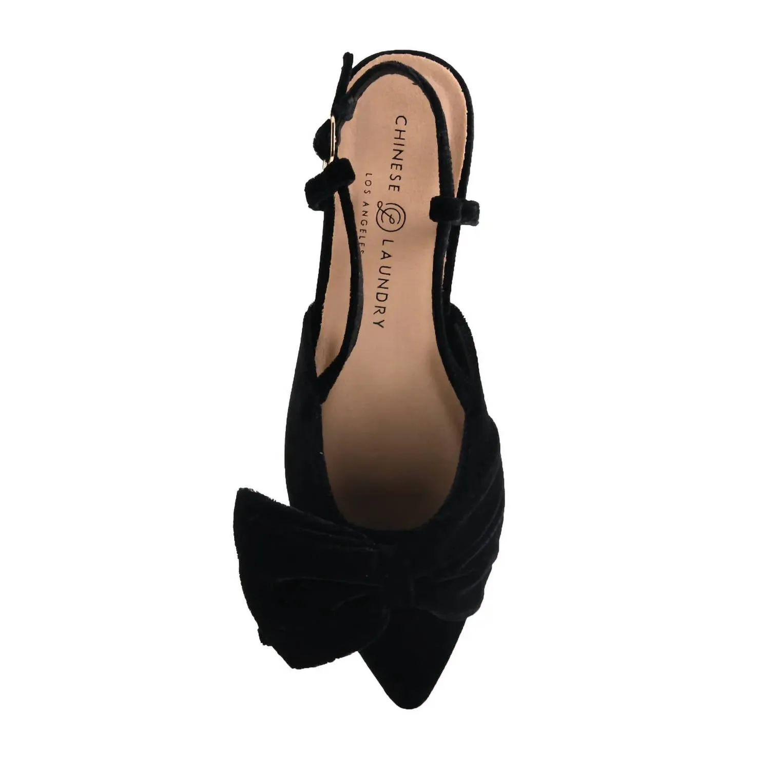 Women's Harmony Bow Flat Shoes In Black