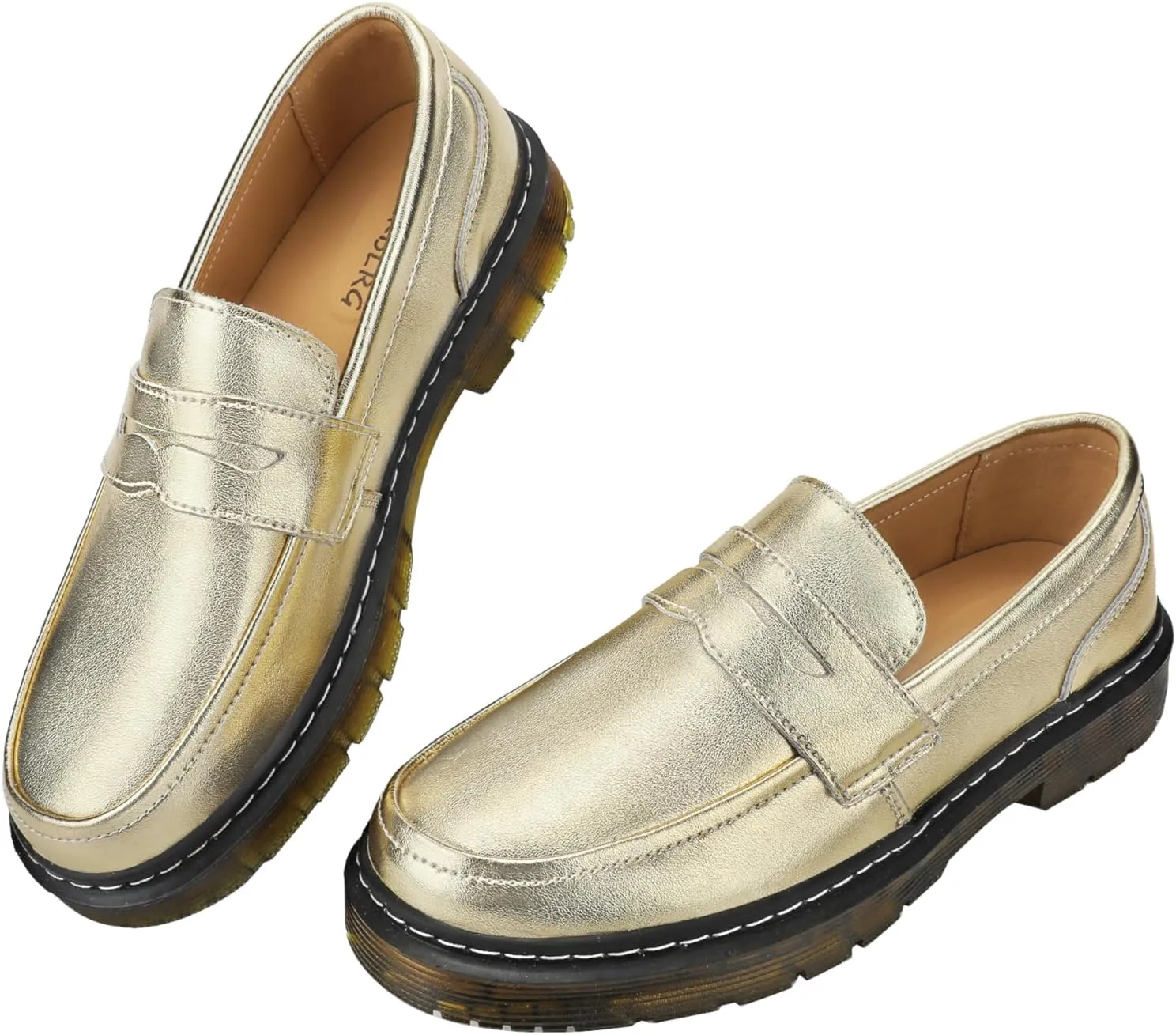 Women's Loafers Classic Penny Loafers for Women Fashion Driving Moccasins Women
