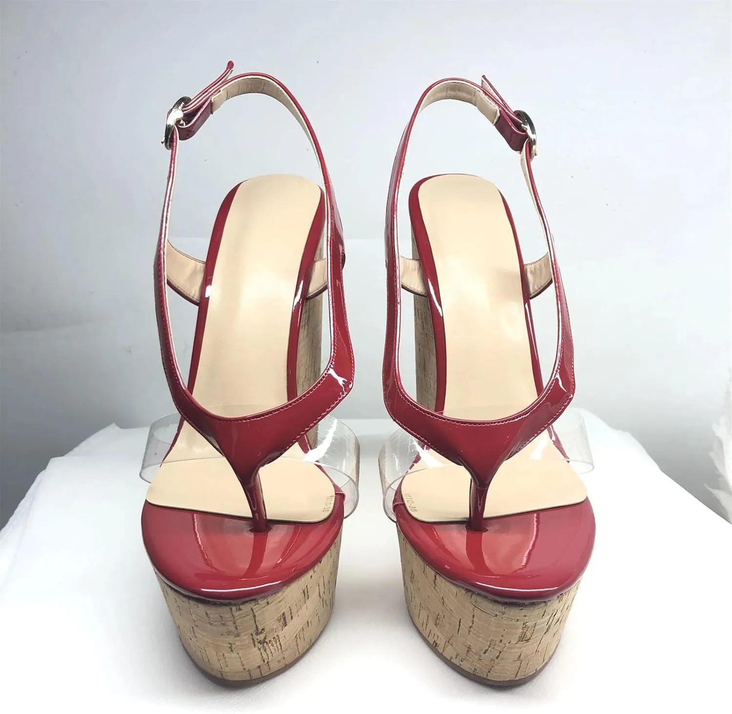 Women's Platform Wedge Sandals, Flip Flop Style Summer Comfort