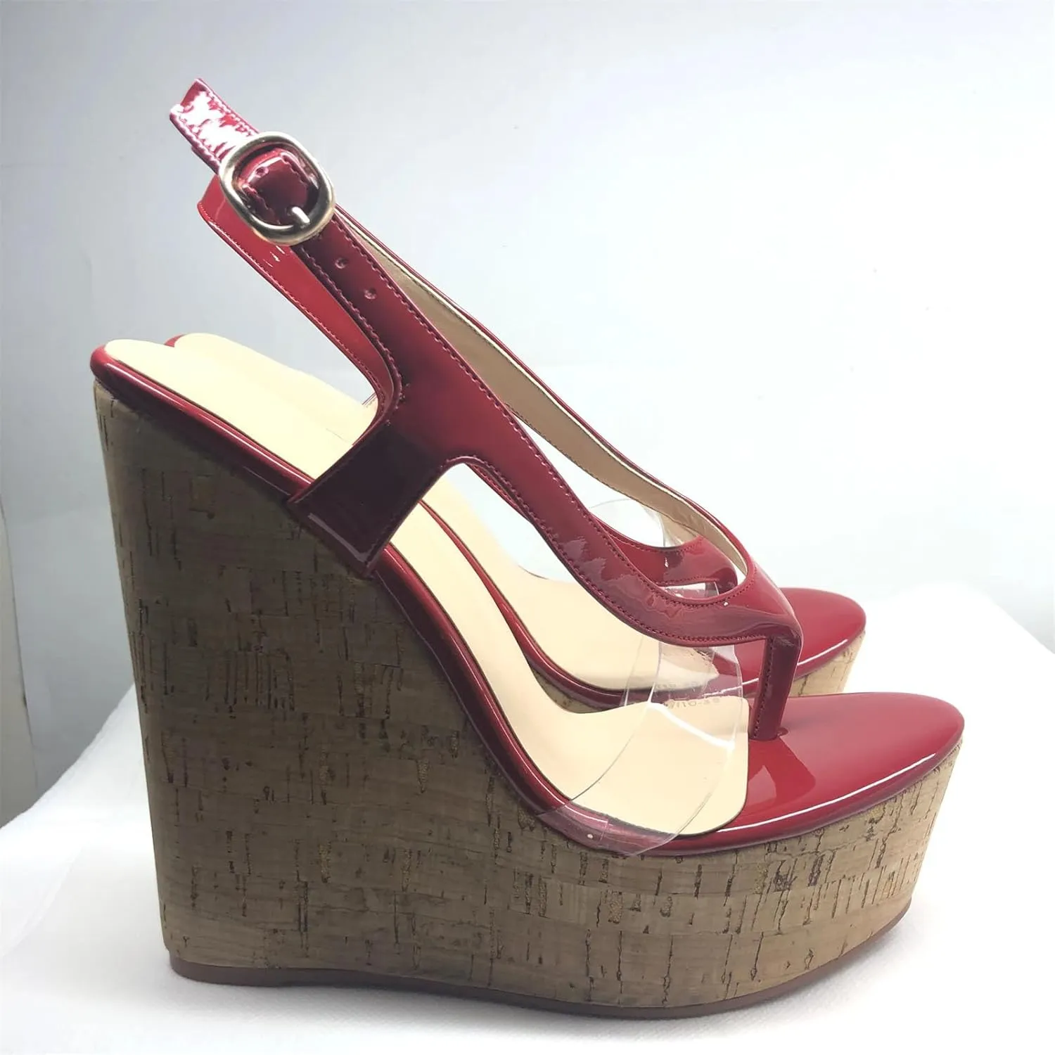Women's Platform Wedge Sandals, Flip Flop Style Summer Comfort