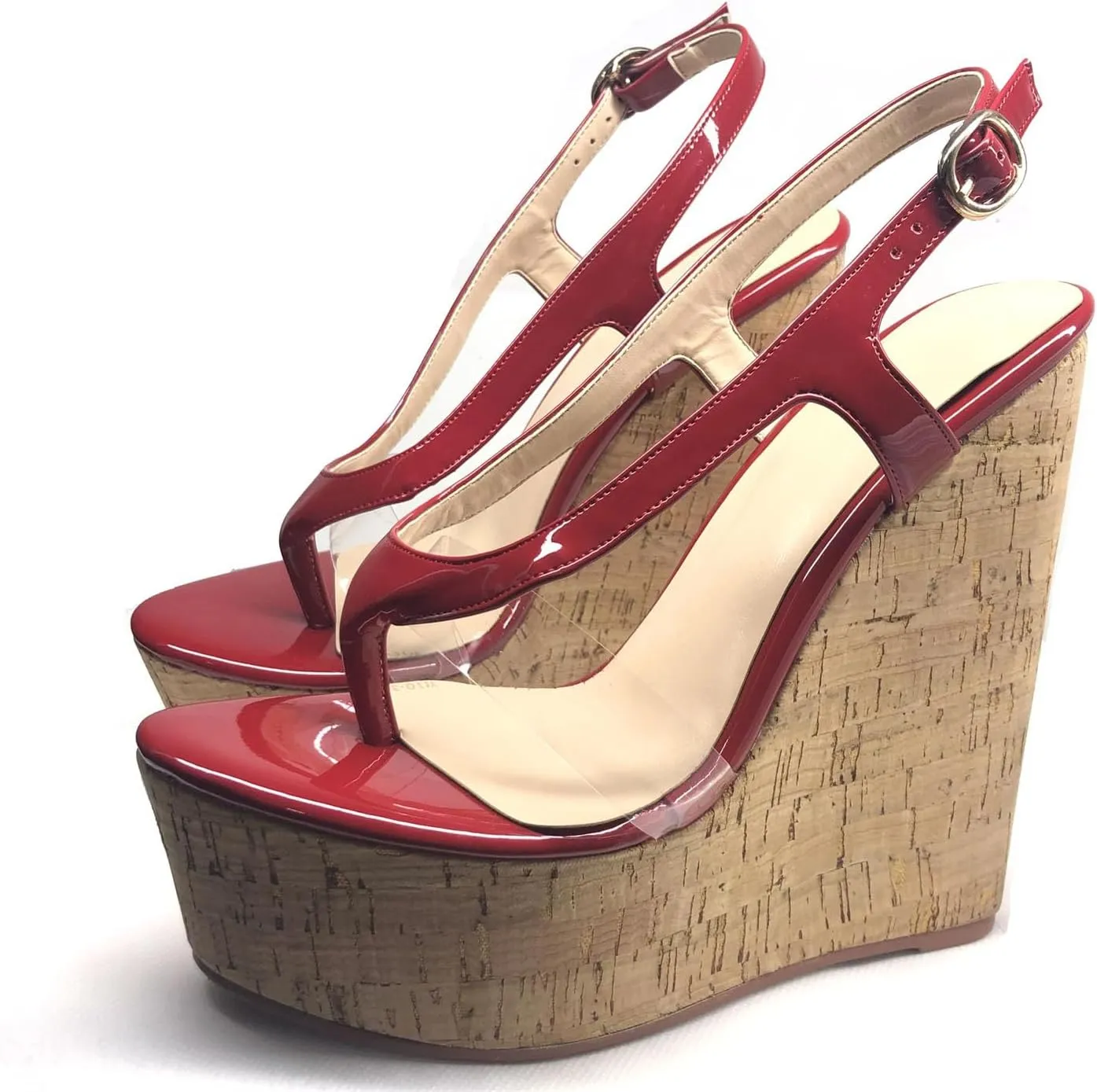Women's Platform Wedge Sandals, Flip Flop Style Summer Comfort