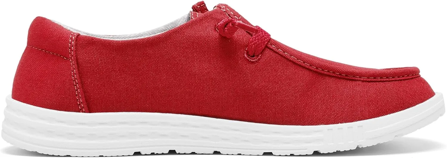 Womens Slip-on Loafers Slip in Boat Walking Shoes