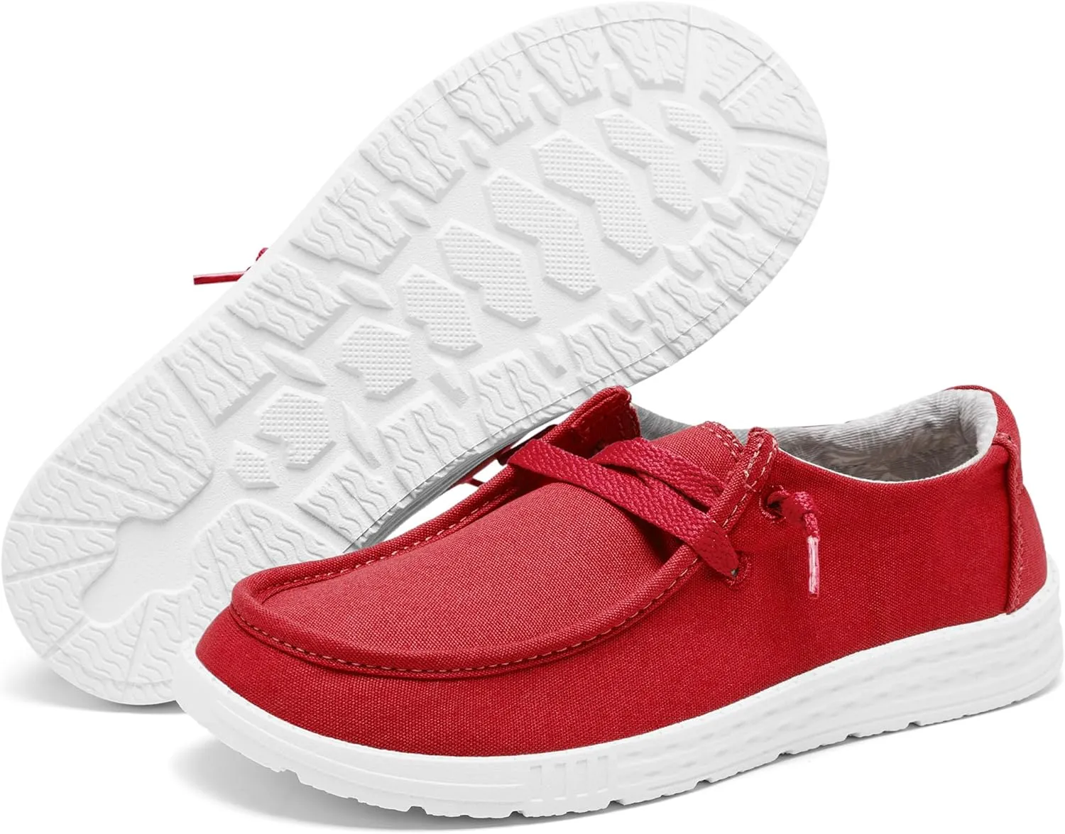 Womens Slip-on Loafers Slip in Boat Walking Shoes