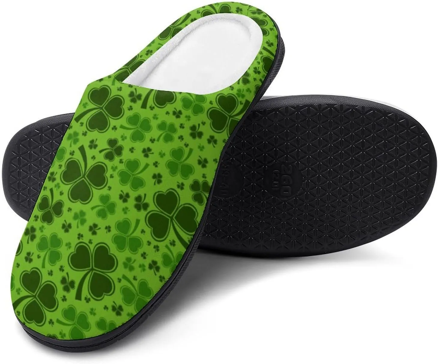Womens Slippers Comfy Bedroom Slip-On Shoes Ladies Halloween Slippers Warm Cotton Clog House Slippers Indoor Outdoor