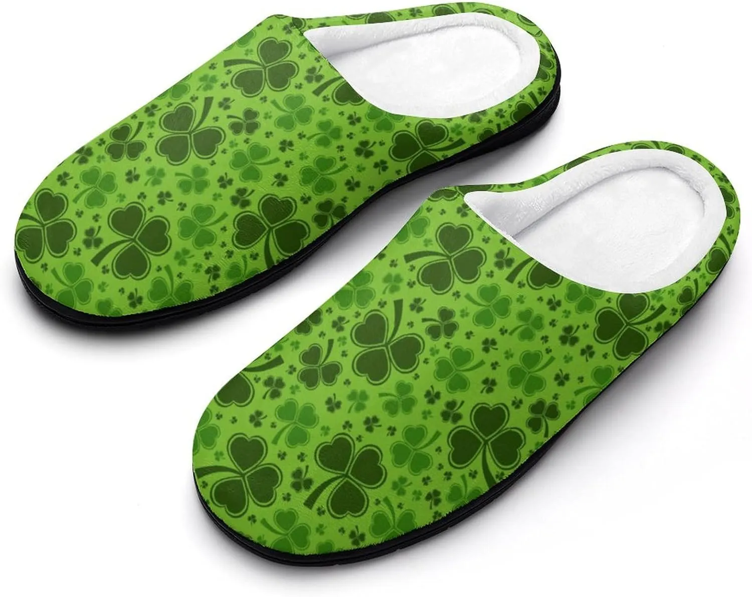 Womens Slippers Comfy Bedroom Slip-On Shoes Ladies Halloween Slippers Warm Cotton Clog House Slippers Indoor Outdoor