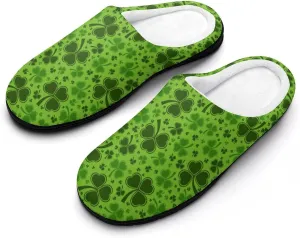 Womens Slippers Comfy Bedroom Slip-On Shoes Ladies Halloween Slippers Warm Cotton Clog House Slippers Indoor Outdoor