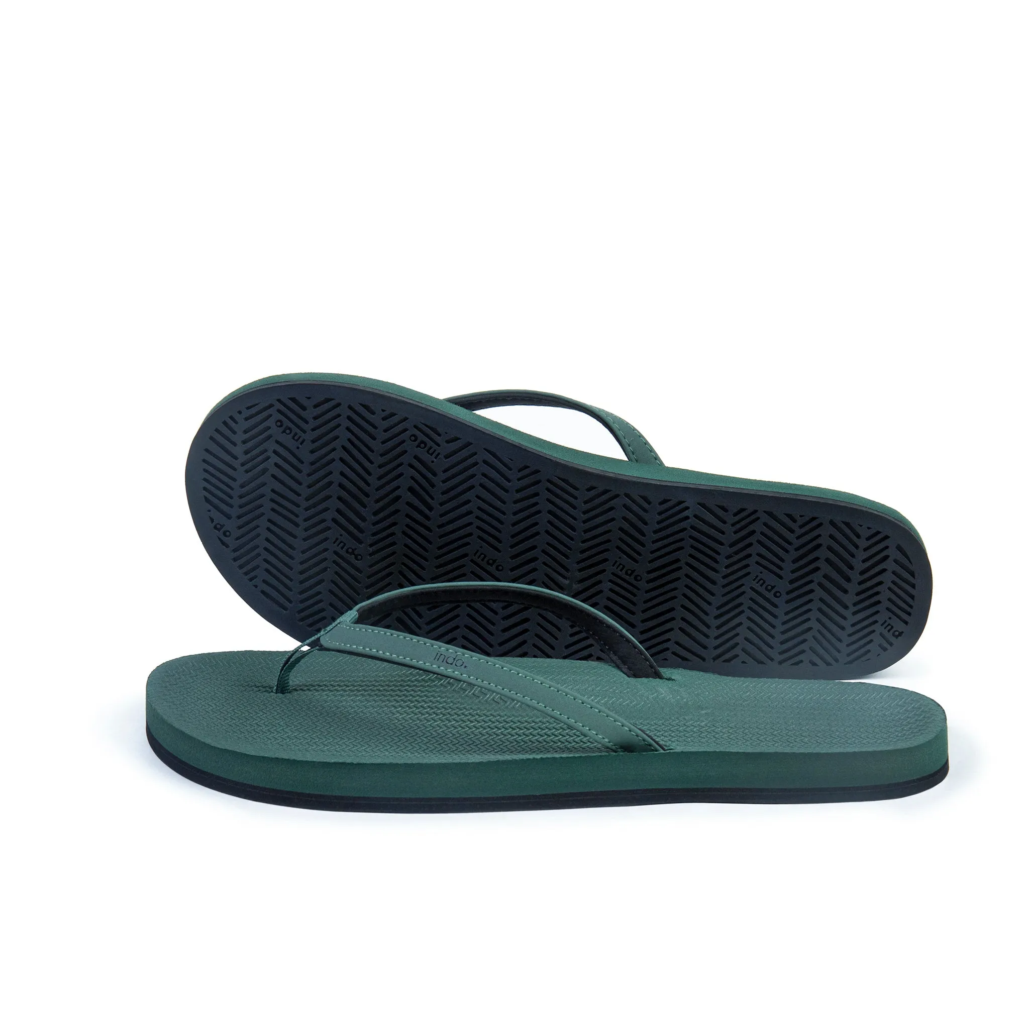 Women's Thongs - Leaf