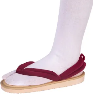 Wooden Geta Sandals,Unisex Cosplay Clog Shoes, Slippers Japanese Kimono Shoes Clogs Women Flip Flops Stage Performance Shinobu Geta,Chinese Japanese Traditional Shoes for women men children