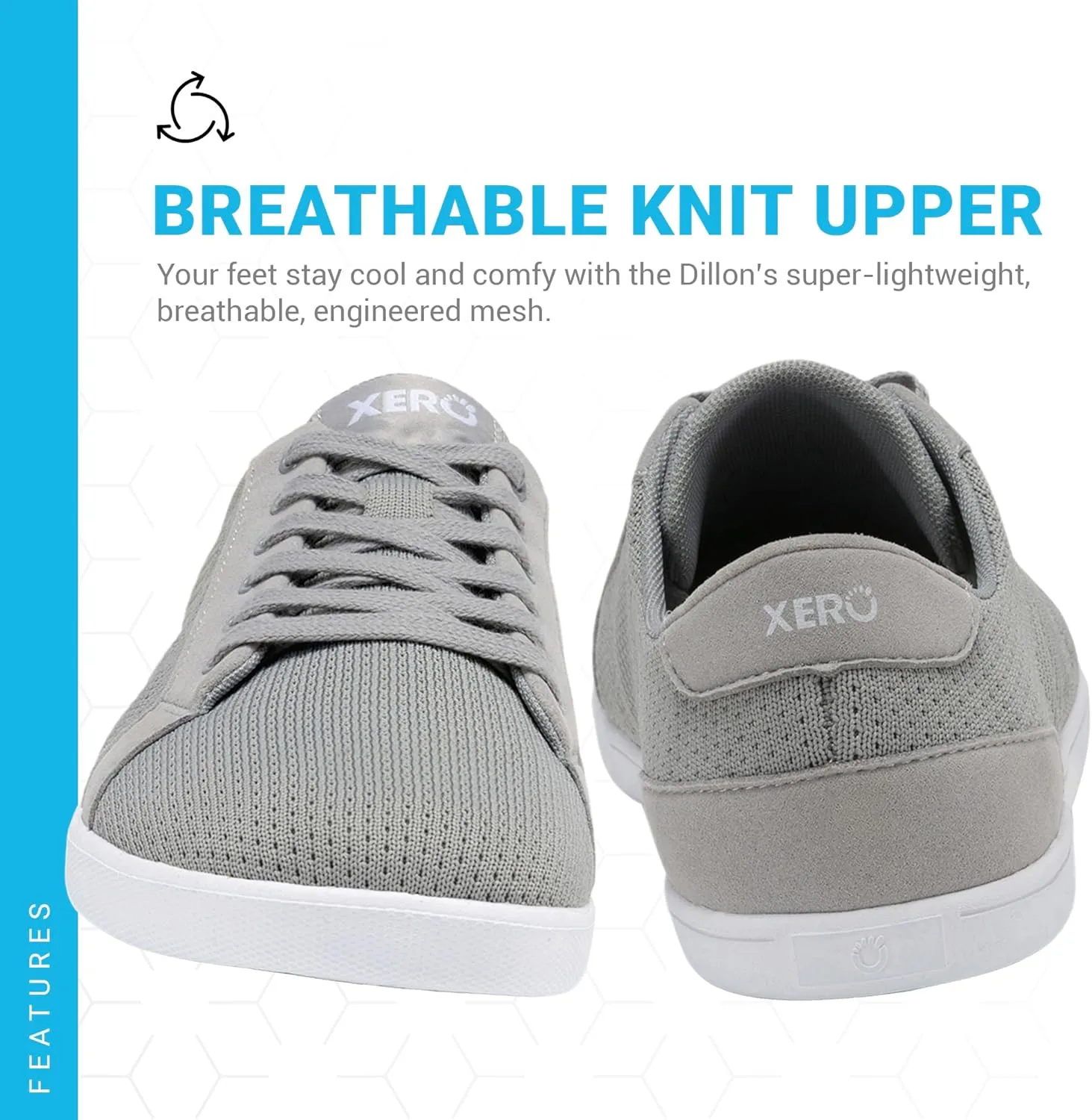 Xero Shoes Men's Dillon Barefoot Classic Sneaker