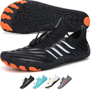 XNIRON Hike Barefoot Shoes for Womens Men,Quick Dry Water Shoes,Beach Pool Aqua Swim Surf Hiking Walking Shoes,Non-Slip Athletic Footwear Wide Toe Water Shoes