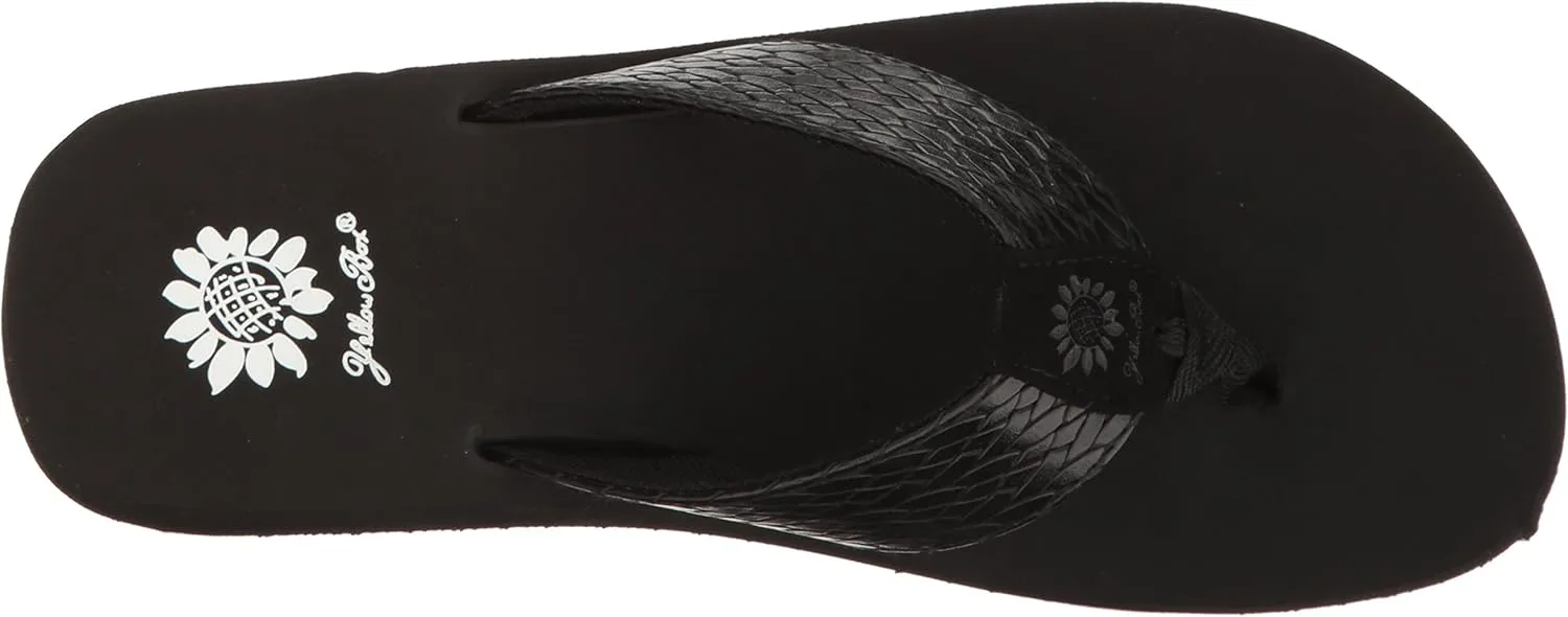 Yellow Box Women's Flax Wedge Sandal