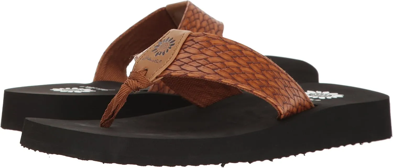 Yellow Box Women's Flax Wedge Sandal