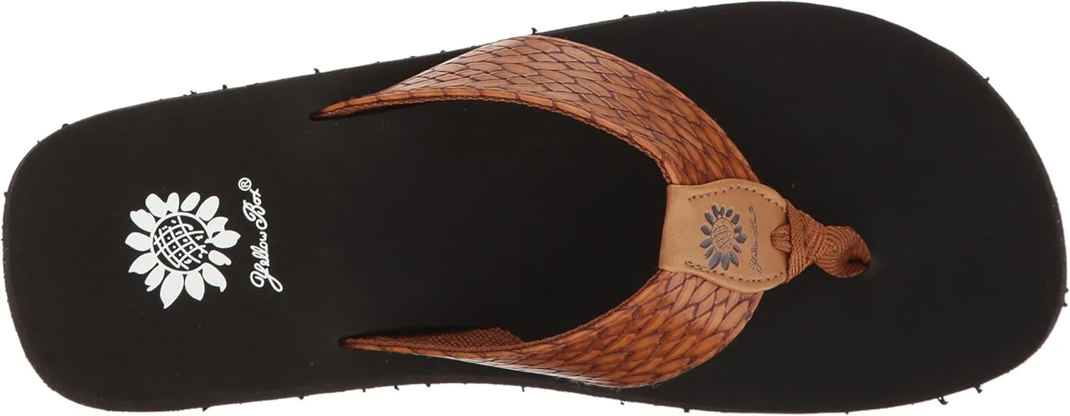 Yellow Box Women's Flax Wedge Sandal