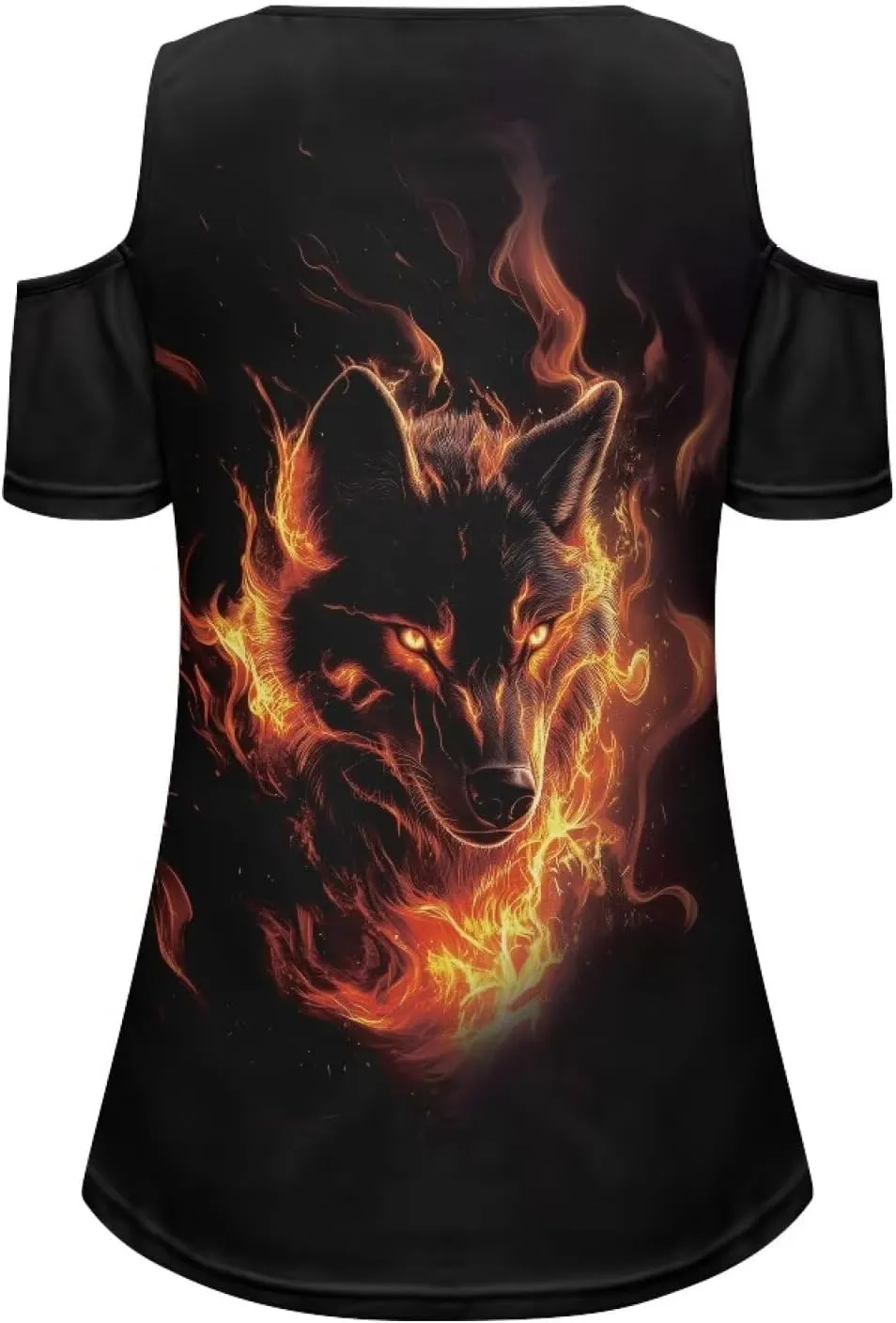 ZFRXIGN Cold Shoulder Tops for Women Size S-2XL Short Sleeve Shirts Going Out Top Square Neck Tee